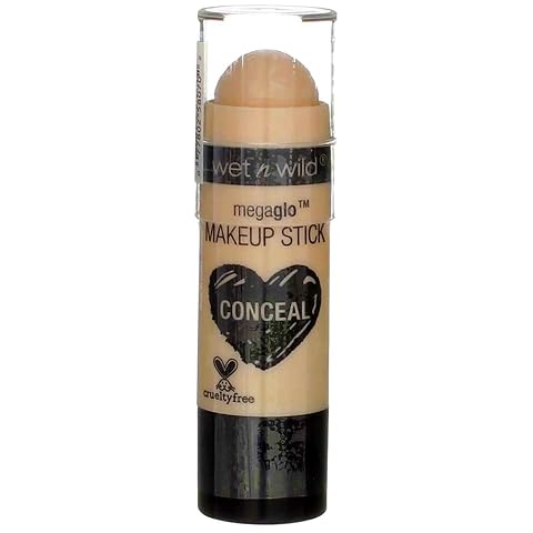 Wet n Wild Megaglo Makeup Stick Conceal 807 Follow Your Bisque Pack of 2