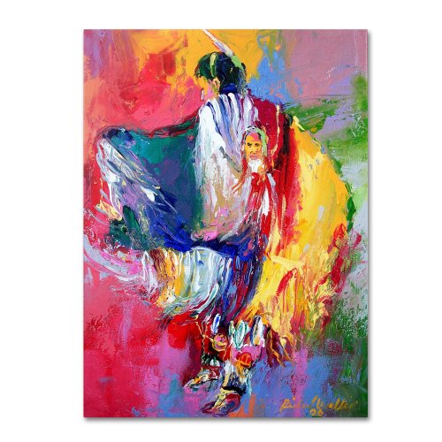 Pow By Richard Wallich, 14X19-Inch Canvas Wall Art #TOP25