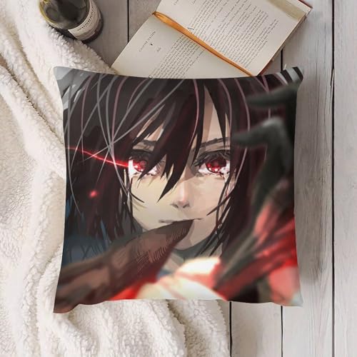 抗アレルギー 進撃の巨人 毛布 落ち着いた バルコニー ファブリック 16 "x16 "