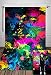 Fanghui 7x5FT Glow Neon Graffiti Photography Backdrop Glow Party Background Banner Graffiti Painting Photo Booth Props Supplies