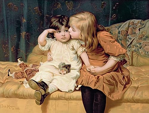 Prints Toile Peinture Murale de Frederick Décoration Salon 60x90cm