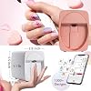 Portable Nail Printer, Digital Nail Art Printer 3D Smart Nails Printer Personalized Nail Machine Tool, Nail Printer Nail Art Machine, Nail Printing Machine for Home Use Out Door Service