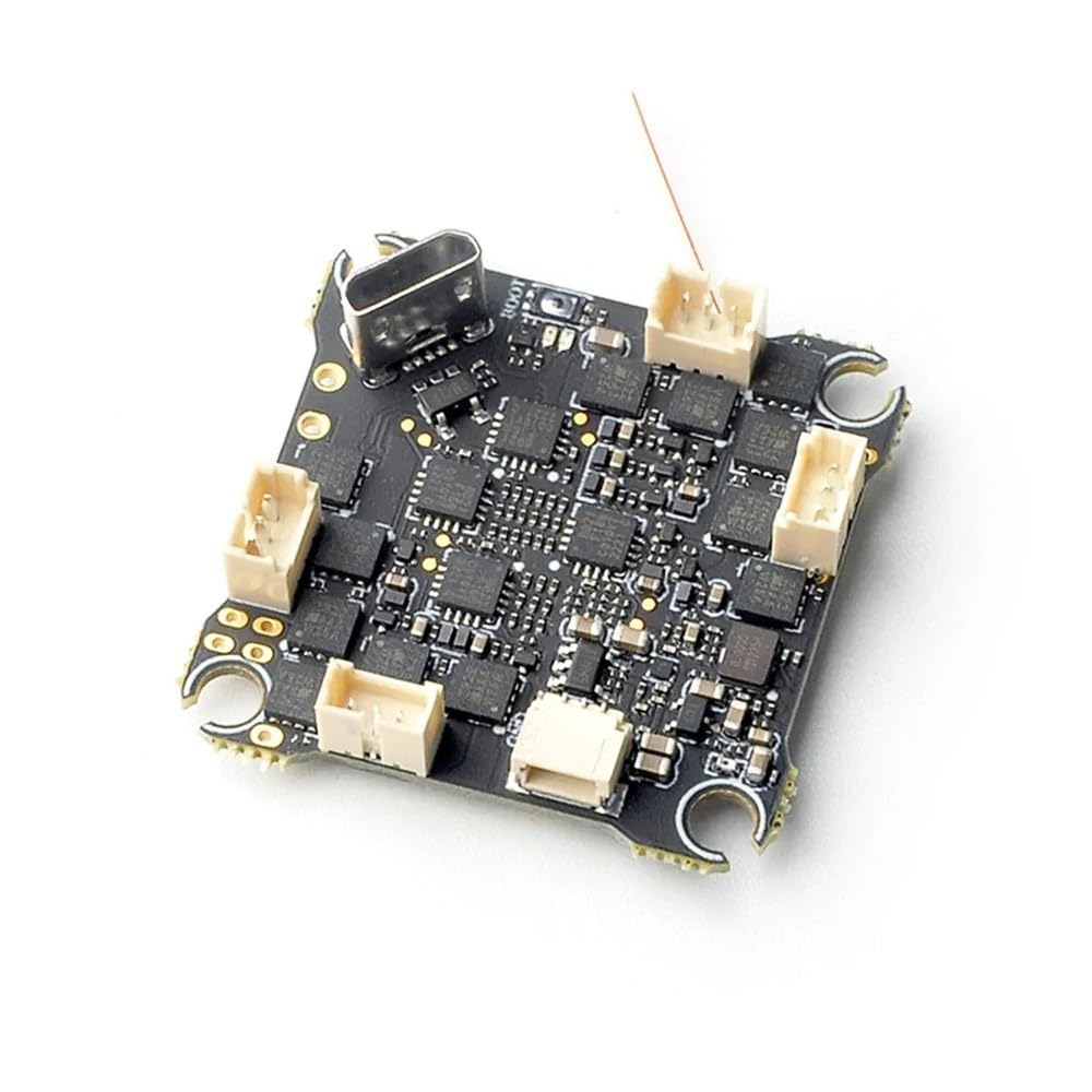 X12 AIO 5 w 1 OSD kontroler lotu 1-2S BLHELIS 12A ESC OPENVTX 400mW odpowiedni do RC FPV Tinywhoop Wykałaczki Drone (X12 ELRS)