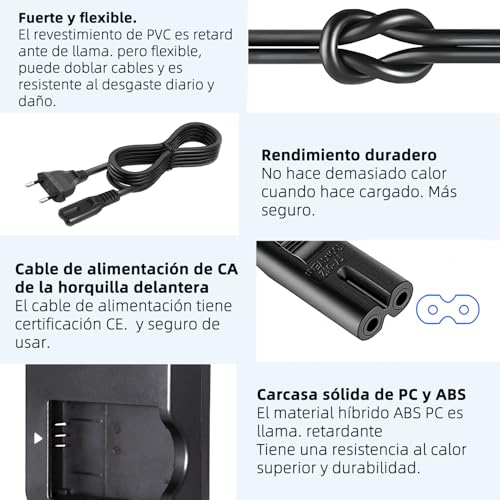 Cargador KWTOUL compatible con Canon PowerShot y SX - Fernando Cortés