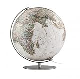  Fusion 3703 Executive: National Geographic Fusion 3703 exe: Leuchtglobus, 37 cm Durchm., Antikdesign-Kartografie von National Geographic, ... traditionell handkaschiert (Alter Globus)