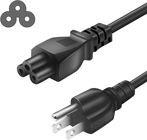 Cable de alimentación de repuesto de 3 clavijas para LG TV de 32", 39", 40", 42", 44", 47", 49", 50", 55", 60", 65", LCD, HD, TV, repuesto C5, cable