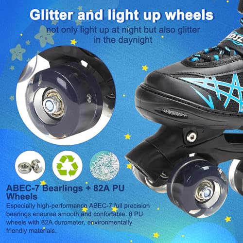 SHDSL Kids Adjustable Quad Skates