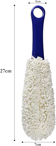 Miniatura 8 de KUWANcepillo multifunción flexible de estropajo para limpiar botellas, decantadores de vinos, copas y vasos