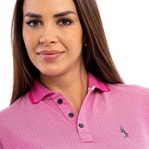 kit 2 Camisa Polo Feminina em Viscose Manga Curta Conforto Casual