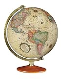 Replogle Odessa - Antique Ocean 2-Way Map, Illuminated World Globe, Raised Relief, Up-to-Date...
