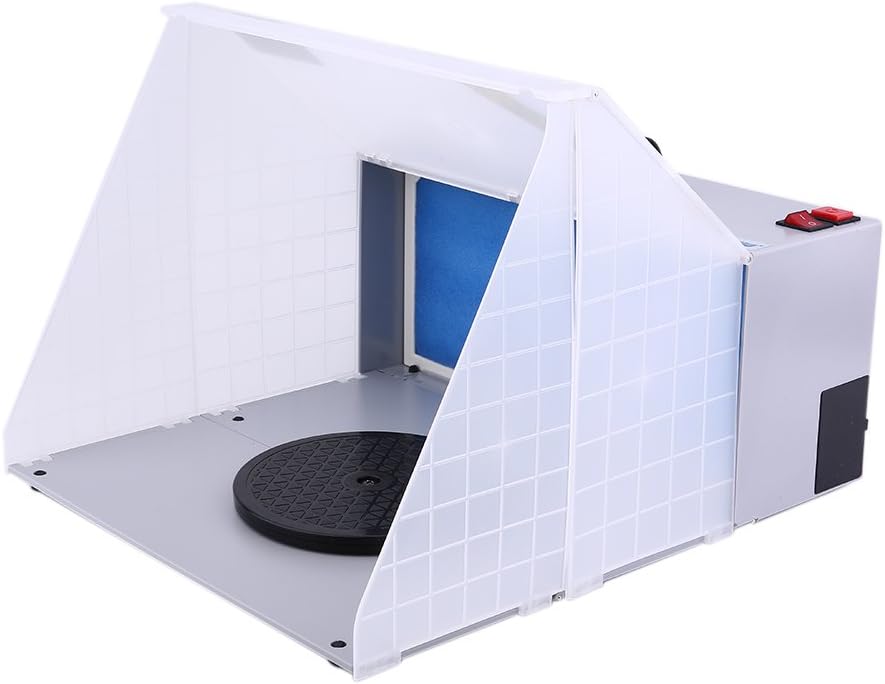 COMOTS Airbrush Spray Booth Kit Compact E420 Airbrushing Spray Booth