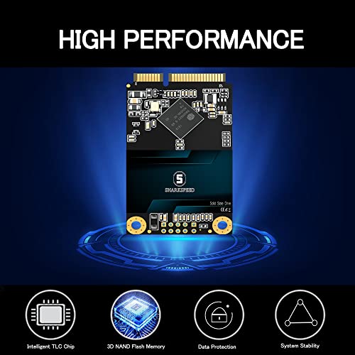 mSATA SSD 512 Go SATA III 3D NAND mini disque interne PC - 2