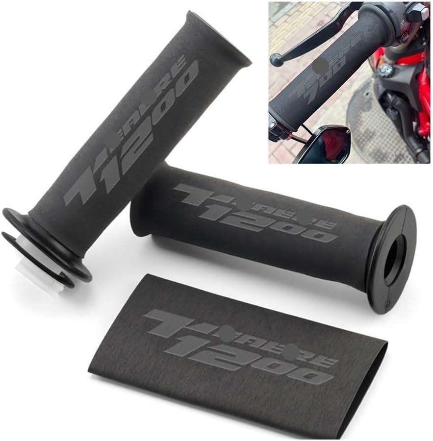 Motorcycle Handlebar Grips for YAM&AHA Tenere 700 Tenere700 T7 Rally World XTZ 1200 Tenere TENERE1200 Motorcycle Heat Shrinkable Handlebar Grip Gloves