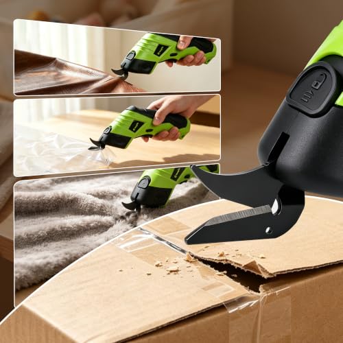Yougfin 4.2V Cordless Electric Fabric Scissors with Case - image 7