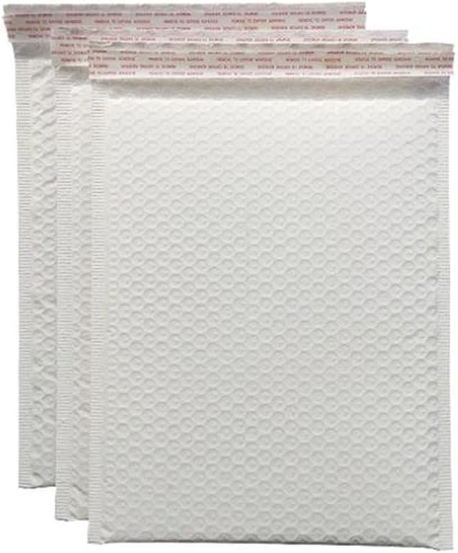 XYYSSM Pearlite Membrane Bubble Mailer Padded Envelope Bag 12.5"x 19" (Available Size 4632cm) 100 PCS/Bag # 6 Bubble Lined Wrap Polymailer Bags for Shipping/Packaging : Office Products