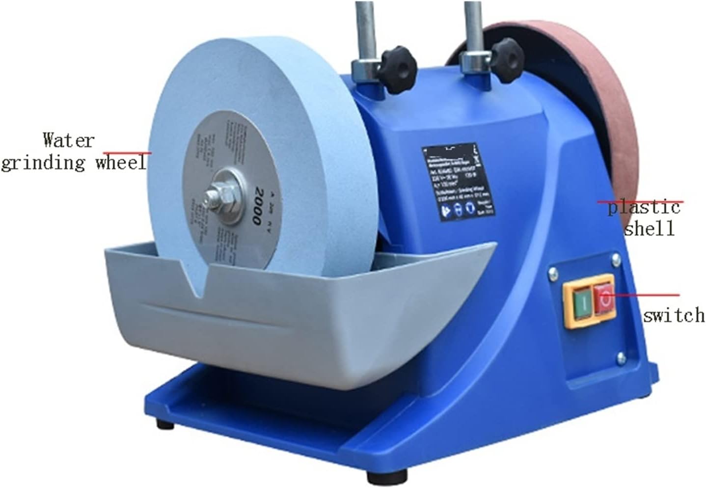 Multifunctional Water-Cooled Knife Sharpener Small Electric Low-Speed Water Grinder Polishing Machine with High Efficiency