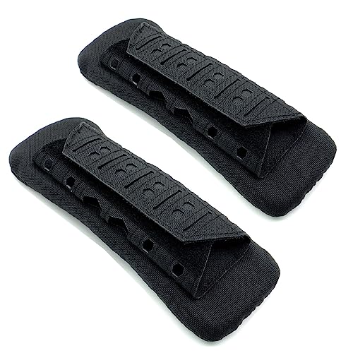 Almohadillas de hombro para chaleco táctico alivio de dolor portaplacas