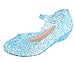 Cinderella Baby Girls Soft Crystal Plastic Shoes Children's Princess Shoes(Toddler/Little Kid) Blue