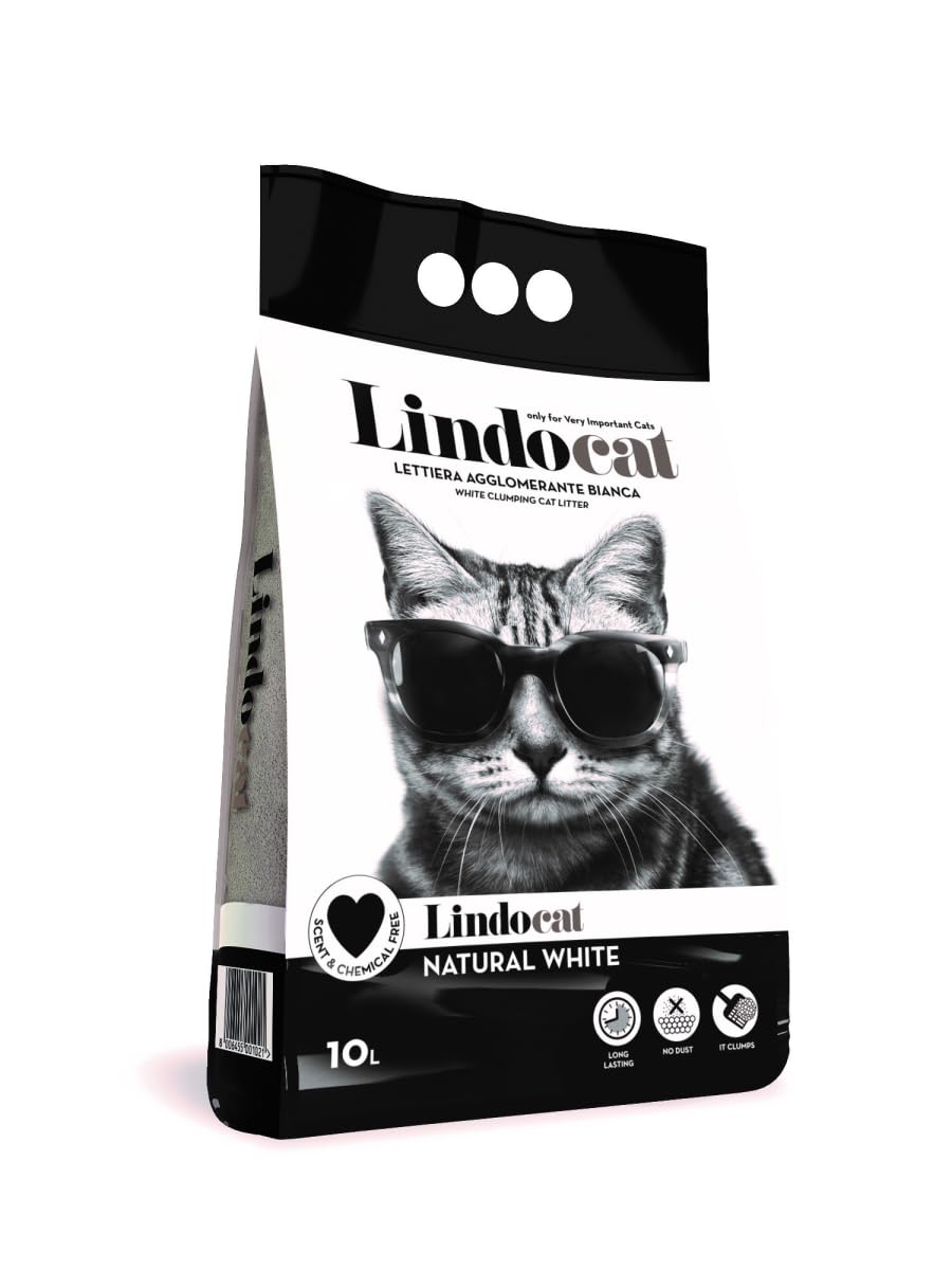 Lindocat Natural Kalın Taneli Kokusuz Topaklanan Kedi Kumu 10L