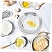 Cabilock Steel Pan Scale Tray for Kitchen Powder Measuring Dish Electronic Scale Pan Jewelry Store Cake Shop