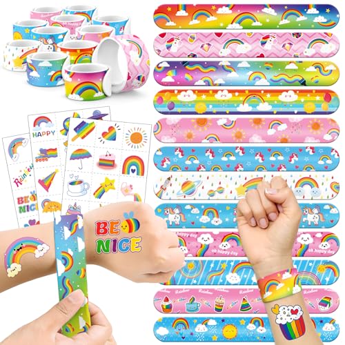 Lot de 60 cadeaux arc-en-ciel pour pochette surprise et récompense de classe