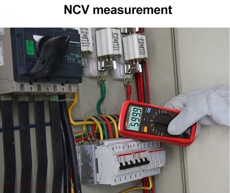 Multimètre testeur électrique AC DC capacimètre ampèremètre UT133A - 6