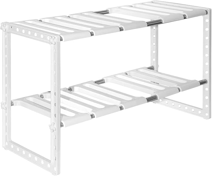 Cozywind Under Sink Rack Shelf Organiser Expandable Under Sink Storage