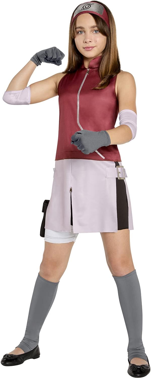 Kids Naruto Sakura Costume, Multicolor