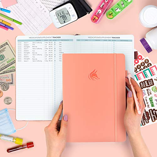 Planificateur médical 12 mois Clever Fox non daté carnet de santé - 7