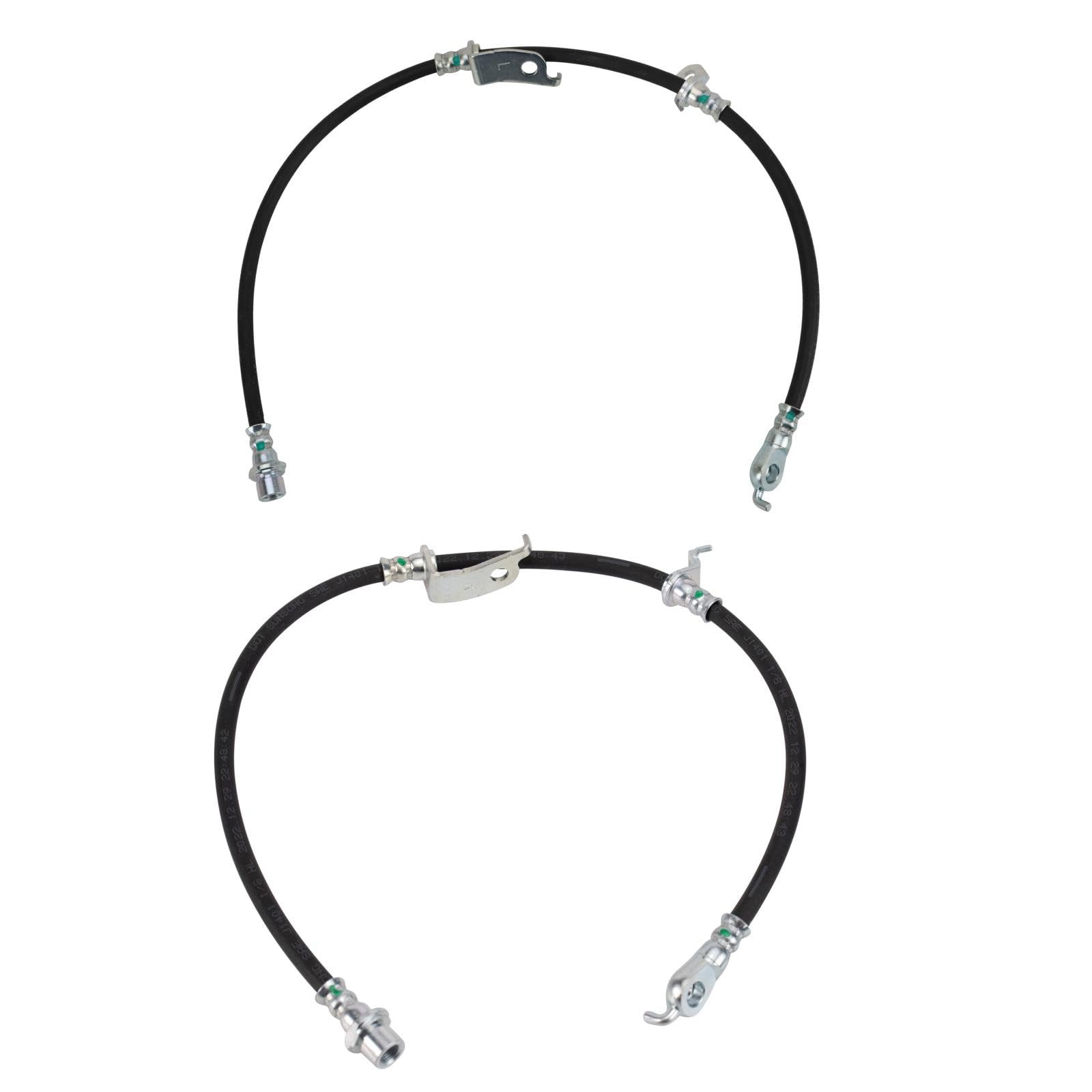 TRQ Front Brake Hose Set
