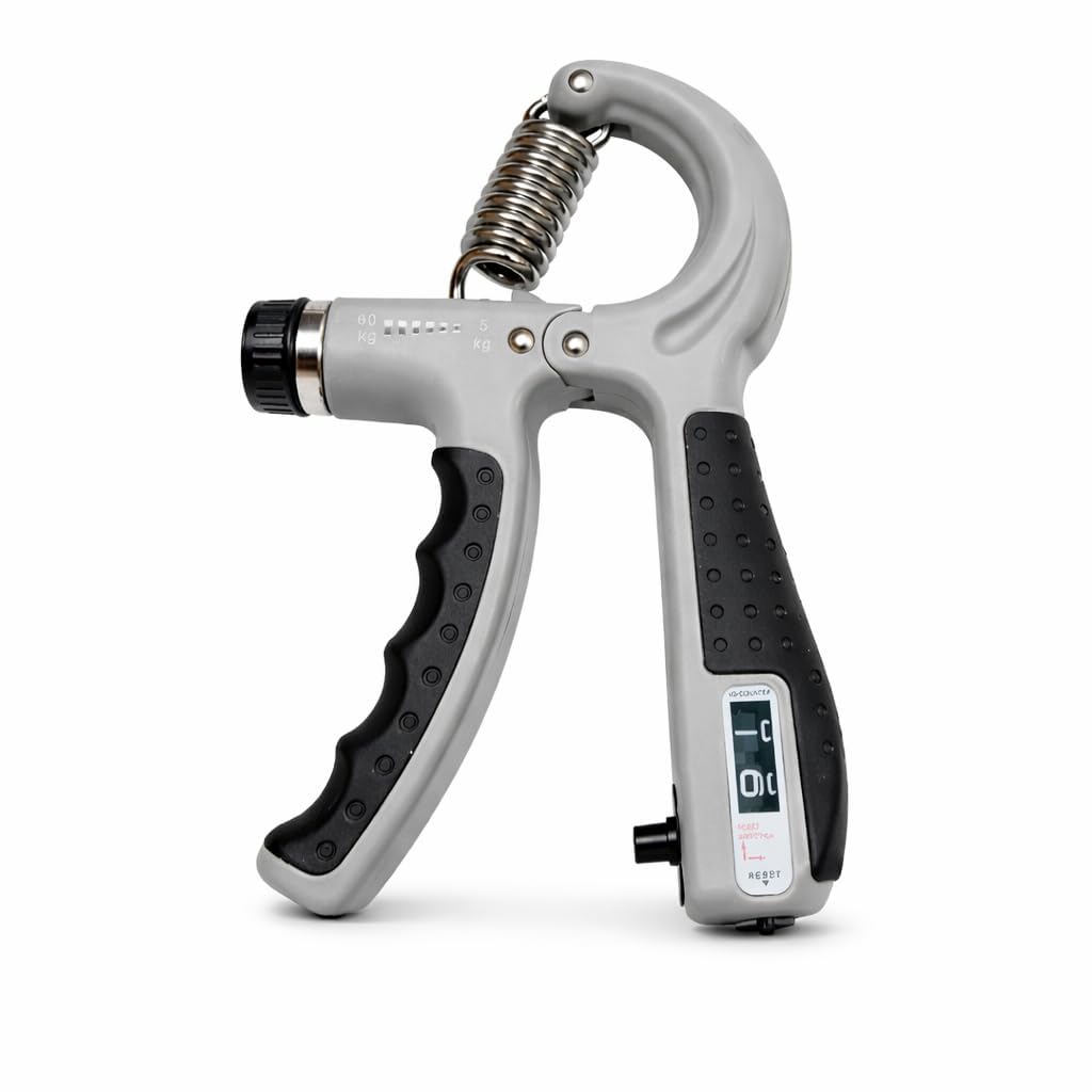 Adjustable Hand Grip Strengthener 5-60 Kg with Counter for Men & Women, Forearm Wrist Finger Exercise Grip Trainer, Hand Gripper for Strength Training, Home Workout & Gym Equipment-image-44