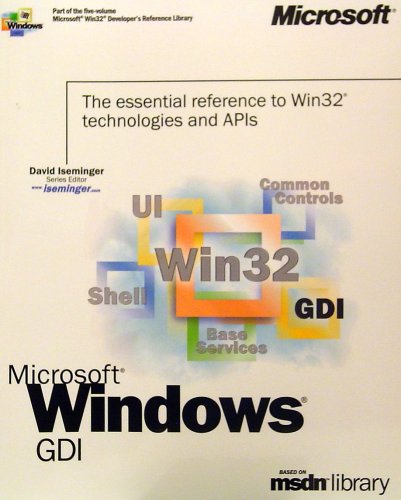 Microsoft Win32 Developer's Reference Library - GDI (Microsoft ...