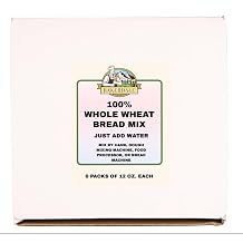 Bakerdale 100% Whole Wheat Bread Mix, 12 Oz 6 Pk