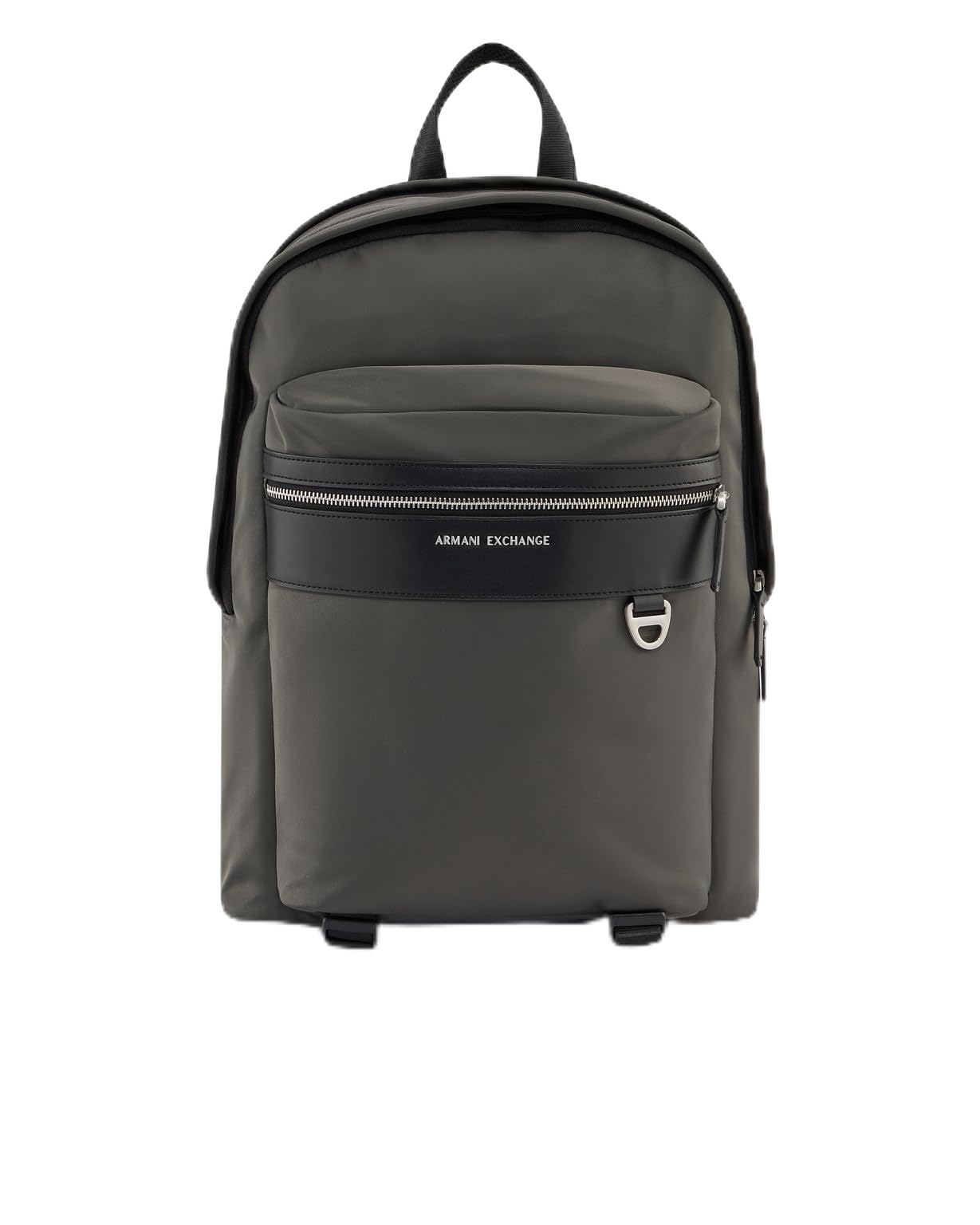 Armani Exchange Men's Las Vegas, Essential, Metal Logo, Zip Pocket Backpack, Chimera
