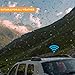 Antena de radio universal XtremeAuto®, negra, para coche