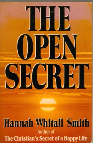 The Open Secret 0892831952 Book Cover