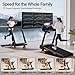 3-in-1 Foldable Treadmill with 14% Incline, Folding Treadmill 12KM/H for Home, 3HP Electric Running Machine, 180KG Capacity Quiet Running Machine for Office Gym, 3 Screen Display & 12 Programs