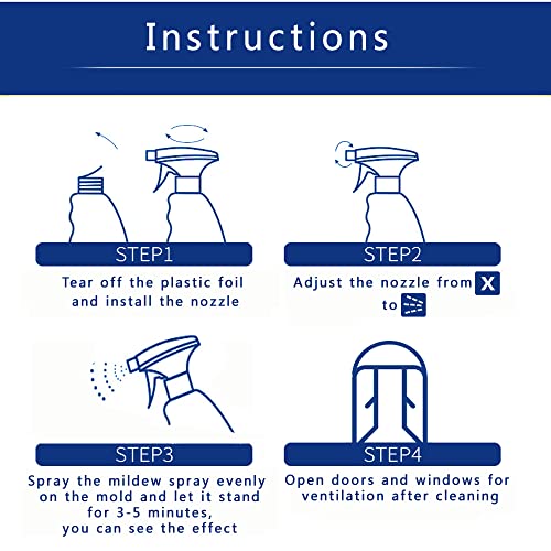 Apulito Mold Stain Cleaner Gel Mildew Cleaning Gel For Household Home Kitchen Bathroom #TOP1