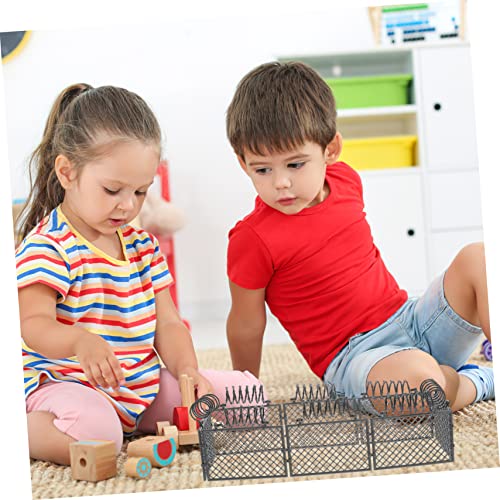 KONTONTY War Scene Accessories Building Block, Grey ABS Plastic Military Toy for Kids, Includes 1 Set, Enhances Creativity and Mental Skills, Age 144+ Months