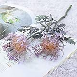 YHWW Artificial Flower,Artificial Flowers Short Branch Crab Claw 2 Fork Pincushion Christmas Garland