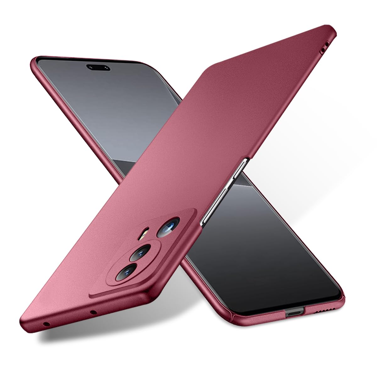 Bastmei Hülle Für Xiaomi 13 Lite 5G (2023) – Ultraleicht, Kratzfest, Mattierte Textur, Blau