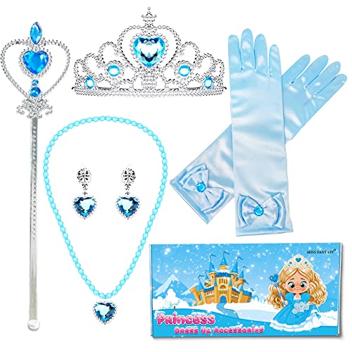 Boxed Princess Dress Up Accessories, Set of 6 Elsa...