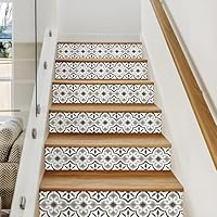 QTZS 3D waterval trap creatieve huis decoratie DIY renovatie muur Stickers 6 stks