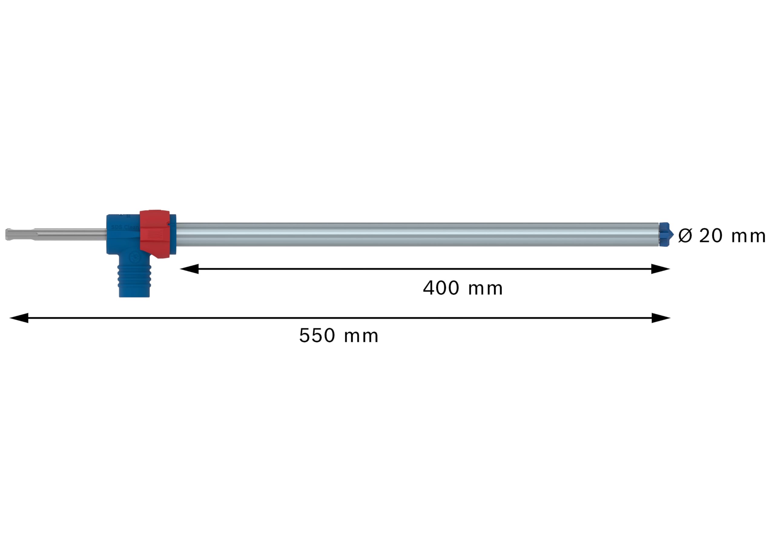 SDS Clean plus-8X Set 20 x 400 x 550 mm