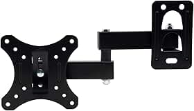 Suporte Articulado de Parede para TV, Ajuste Livre, Adequado para TVs de 10 a 27 Polegadas, VESA 50 * 50 a 100 * 100mm, Suporta um Peso Máximo de 10 Quilogramas