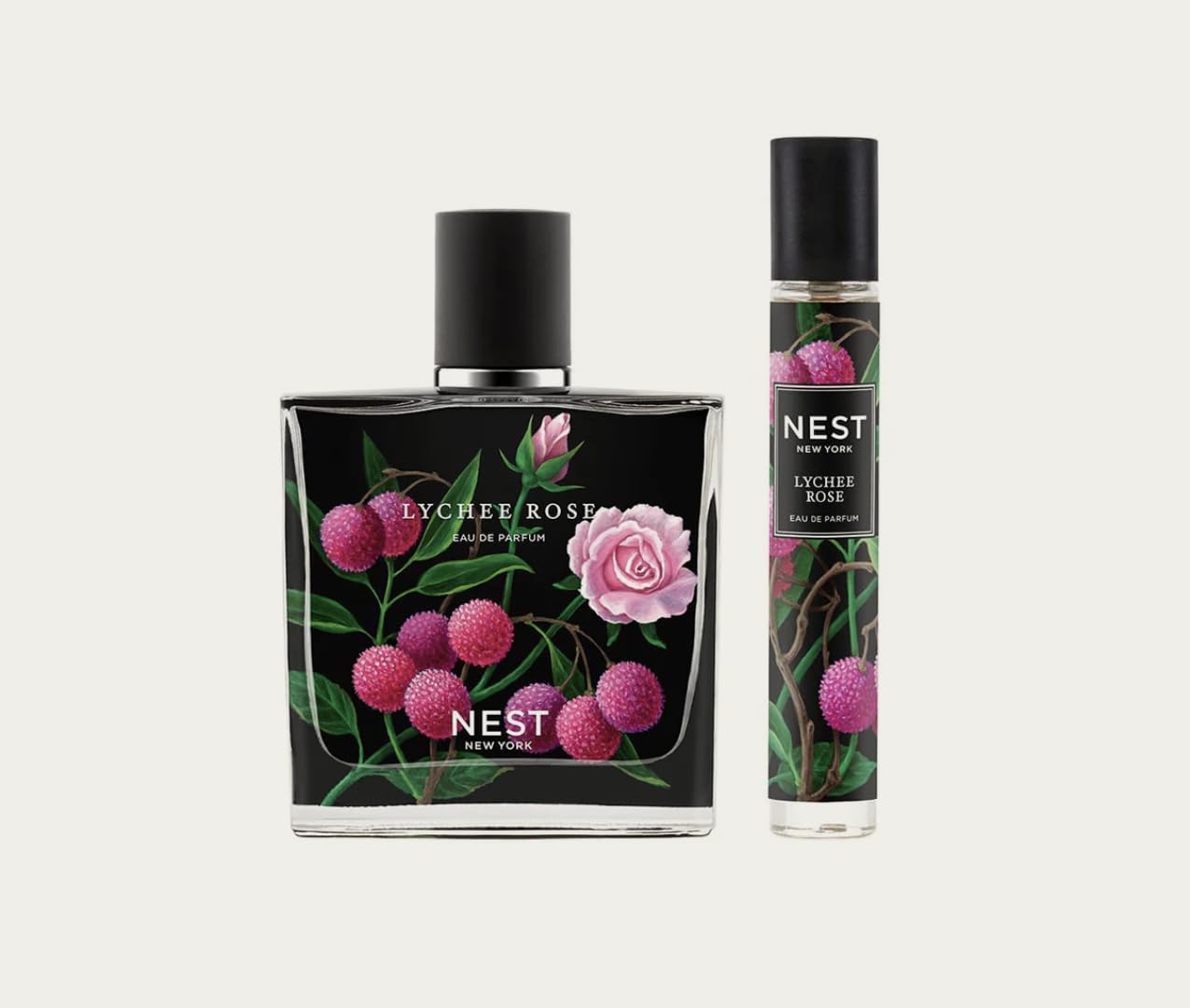 NEST New York Lychee Rose Eau de Parfum 50ml/1.7fl oz + 8mL/0.27fl oz travel size