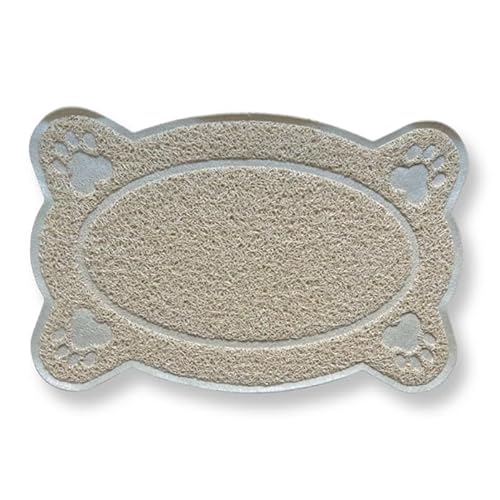 Jogo Americano Tapete Pet Impermeável para Comedouro Para Comida Ração Água Caixa de areia Cães e Ga