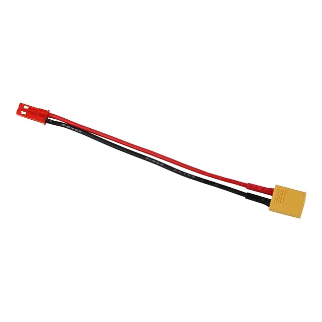Foto 2 de 6 de OliYin 3pcs Male XT-30 to Male JST Connector Adapter XT30 20awg 3.93inch for Turnigy Drone FPV Quad LED(Pack…