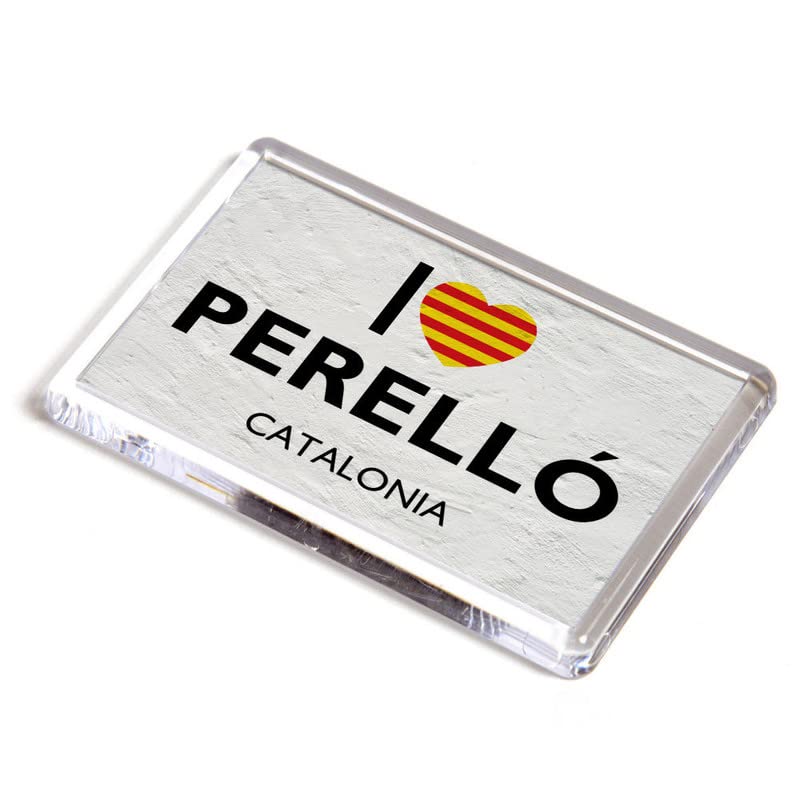 FRIDGE MAGNET - I Love Perello, Catalonia