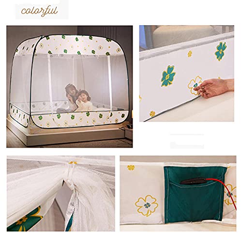 Moustiquaire pliable portable grand format avec mailles denses